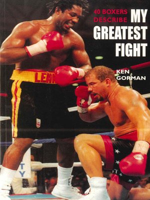 cover image of My Greatest Fight